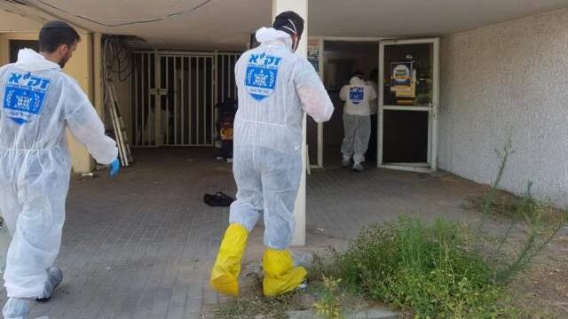 Волонтеры службы опознания и вывоза тел ЗАКА