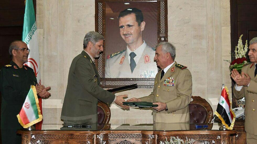 Iran and Syria sign military cooperation deal in 2018