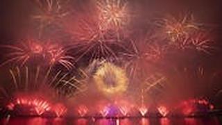 חגיגות השנה החדשה שנה אזרחית חדשה 2020 לונדון  זיקוקים