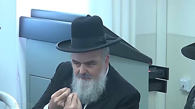 Rabbi Butbul of the Tel Aviv Chief Rabbinate