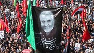 איראן כרמאן הלוויה קאסם סולימאני