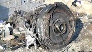 זירת התרסקות המטוס האוקראיני