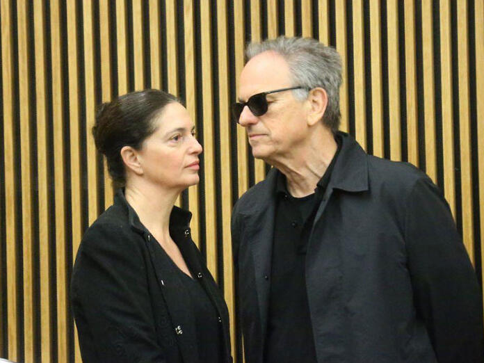 Родители Ари Нешера в суде (Фото: Моти Кимхи) הוריו של ארי נשר