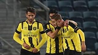 שחקני בית"ר ירושלים חוגגים