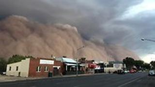 אוסטרליה סופות אבק אחרי שריפות ו שיטפונות