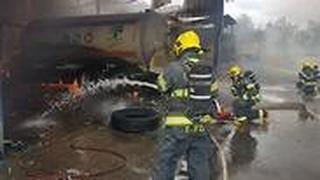 פיצוץ מיכל דלק ב מפעל באזור טמרה 
