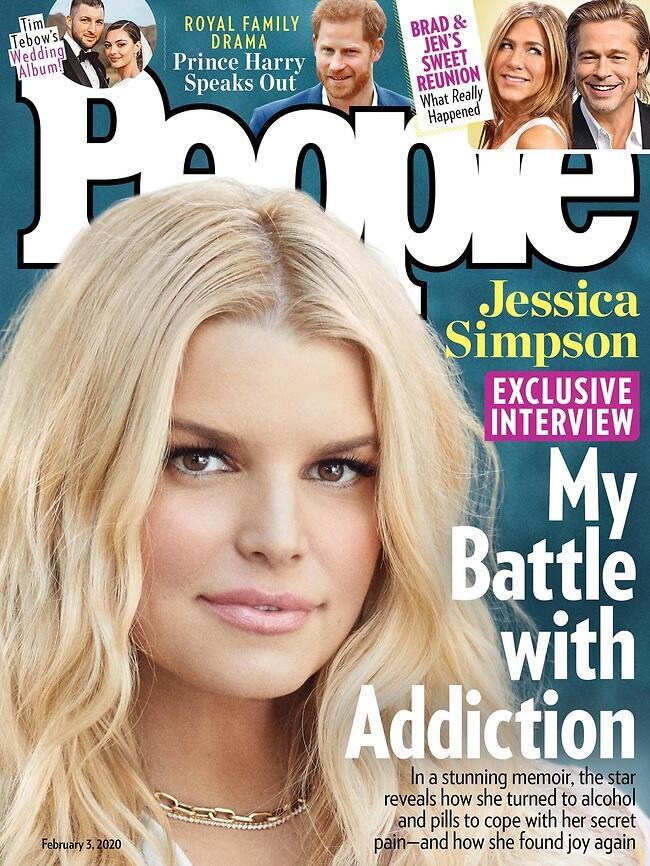 ג'סיקה סימפסון על שער מגזין People