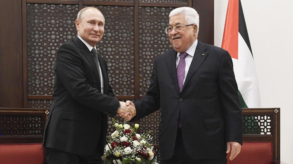 נשיא רוסיה ולדימיר פוטין ביקור בית לחם ושיא ה פלסטיני אבו מאזן