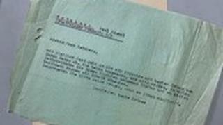 גלויות ששלחו אסירים יהודים מאושוויץ
