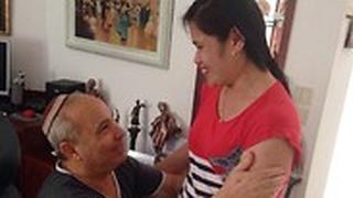 רוטשל מנדל מטפלת ב מיכאל גבאי נכה צה"ל פיליפינת פיליפינם