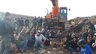 עימותים בין מתנחלים לכוחות הביטחון בשילה