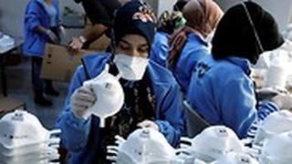 וירוס נגיף ה קורונה סין מפעל לייצור מסכות איסטנבול טורקיה