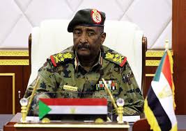 Interim leader of Sudan Abdel Fattah al-Burhan 