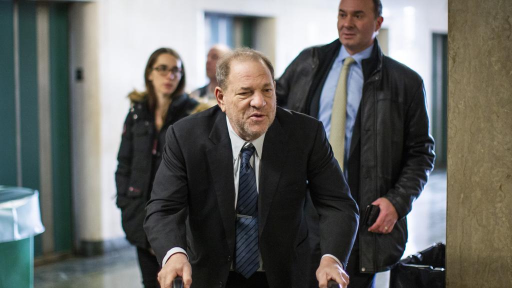 Weinstein arrives for his court hearing 