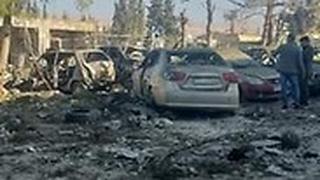 הריסות לאחר תקיפות חיל האוויר בדמשק