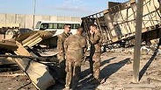 עיראק בסיס אמריקני אין אל אסד מקום פגיעת ה טילים מ איראן