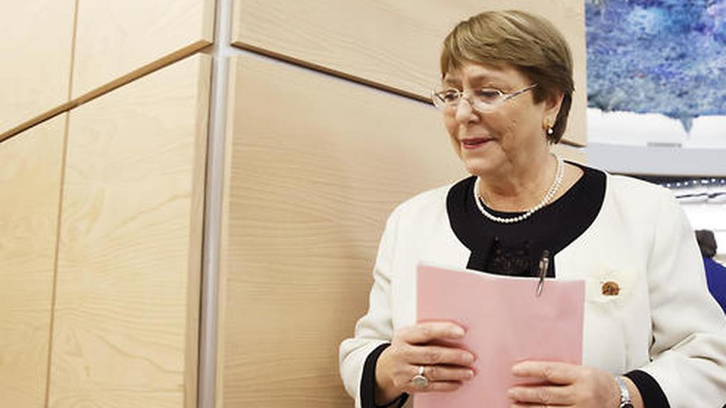 UN Human Rights Commissioner Michelle Bachelet