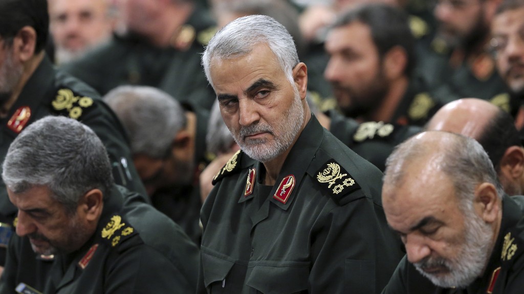 Revolutionary Guards' general Qasem Soleimani 