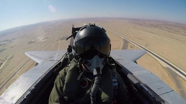 An Israel Air Force pilot 