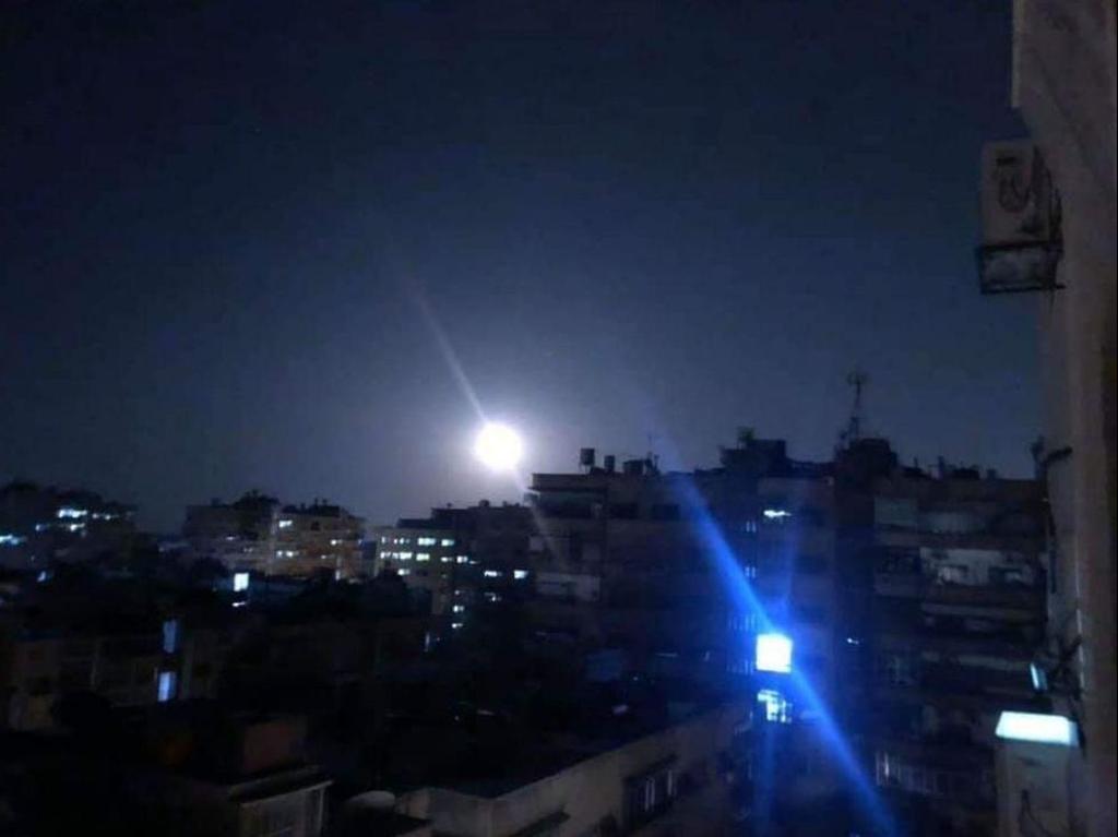תקיפה סוריה דמשק טילים
