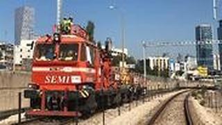 עבודות התשתית בקו הרכבת בין תל אביב לחיפה אשר גורמות לעומסים בתחנת סבידור מרכז בעקבות ביטול הקו