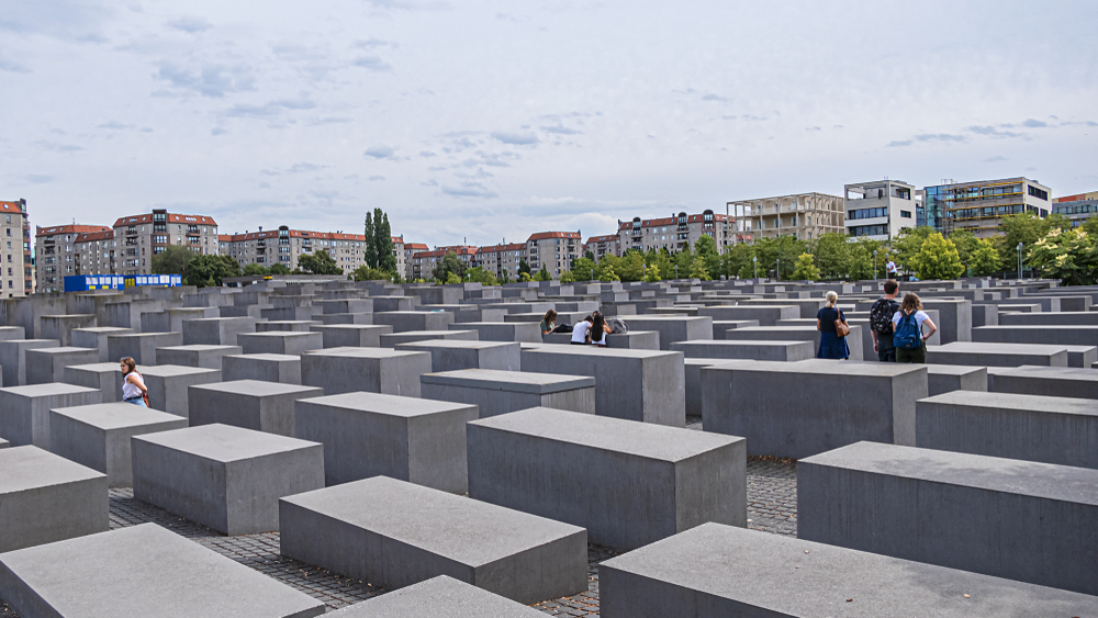 האנדרטה לזכר קורבנות השואה בברלין