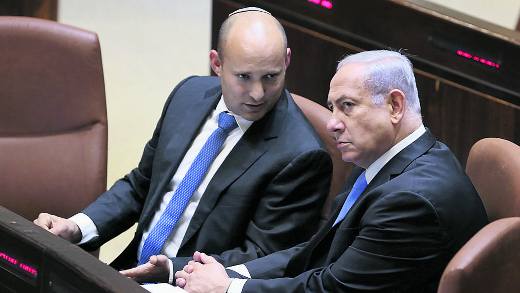 נפתלי בנט ובנימין נתניהו