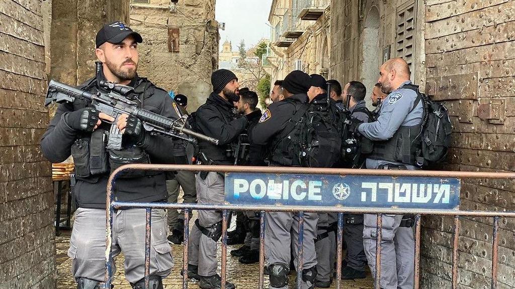 משטרה בזיאת ניסיון הפיגוע בירושלים