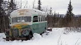 ארה"ב אלסקה אוטובוס עד קצה העולם into the wild