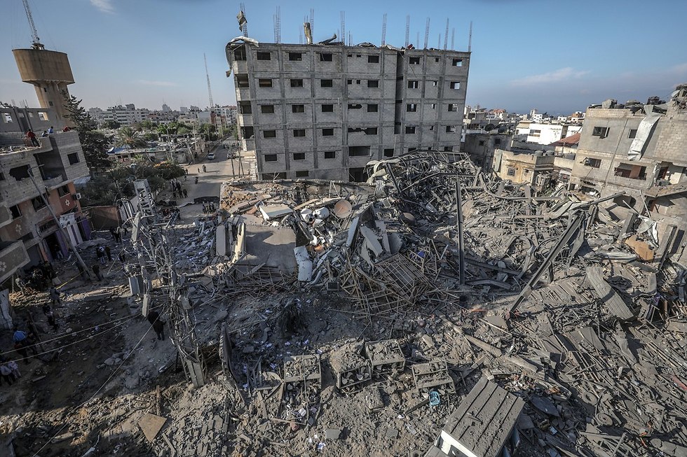 Destruction in Gaza following 2014 war