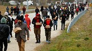 גבול טורקיה יוון מהגרים מנסים להיכנס לאירופה ארדואן פתח את השערים
