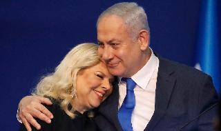 בנימין נתניהו ורעייתו שרה