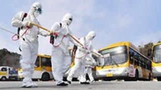 דרום קוריאה נגיף קורונה חיטוי תחנת אוטובוסים גואנגג'ו