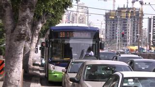 קו מספר 59 במסלול אור יהודה- תל אביב שבו נסעה החולה שנדבקה בקורונה