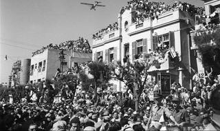 מצעד יום העצמאות הראשון, תל אביב, 1949