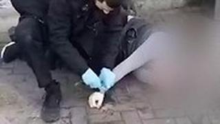 מעצר של אדם שהפר בידוד בתל אביב