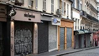 נגיף קורונה צרפת רחובות ריקים פריז
