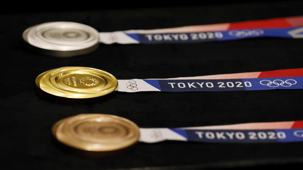 המדליות שיחולקו באולימפיאדת טוקיו