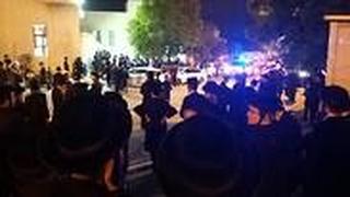 פשיטה משטרתית על בית הכנסת הרמ"א בבית שמש