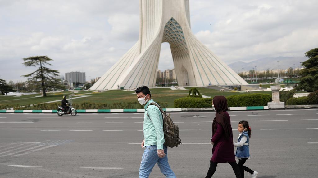 Iranian family in Tehran