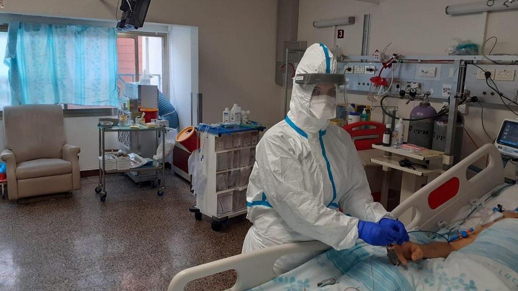 The coronavirus special care unit in Rambam Healthcare Campus in Haifa (Photo: Rambam Healthcare Campus) The coronavirus special care unit in Rambam Healthcare Campus in Haifa