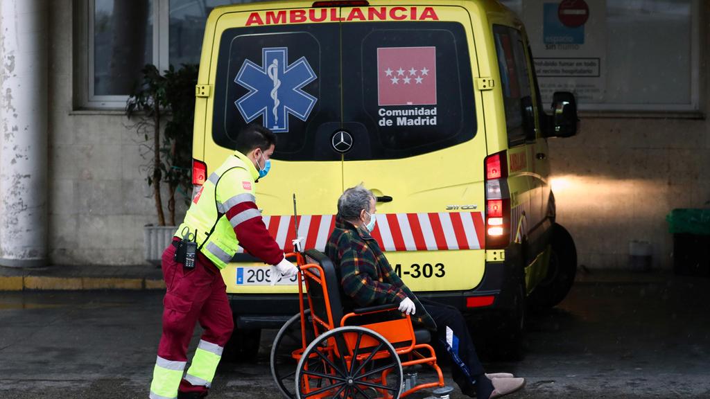 נגיף קורונה ספרד העברת חולה בית חולים מדריד