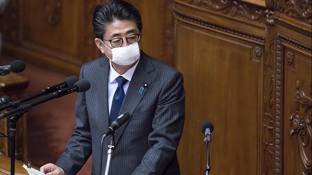 נגיף קורונה יפן ראש ממשלת יפן שינזו אבה