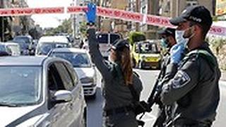 תושבי בני ברק בזמן הסגר של המשטרה