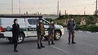  מחסום משטרתי במחלף ראשונים בראשון לציון