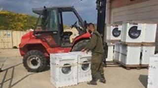 היערכות אוגדת עזה בעקבות נגיף הקורונה