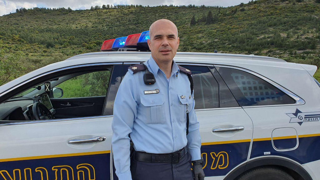 רב פקד גיא לוי סגן מפקד משטרת התנועה בצפון