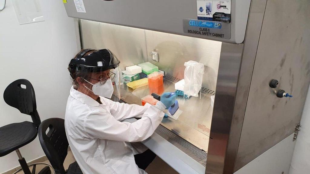  Tel Aviv University lab tests for coronavirus 