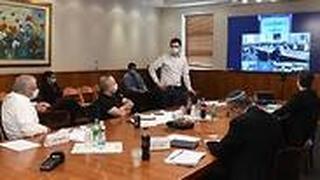 דיון שרים בהשתתפות רה"מ בנימין נתניהו בנושא אסטרטגיית היציאה מהמשבר
