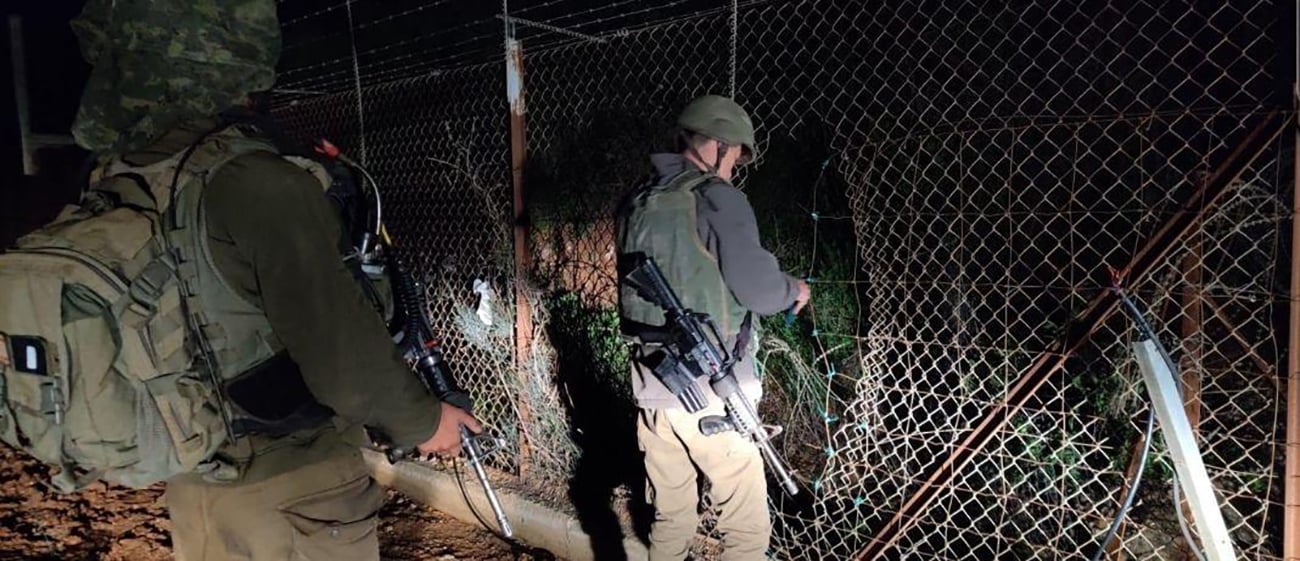 פגיעות בגדר בגבול לבנון